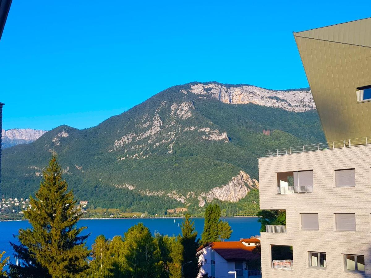 Corniche Joli T2 A 300 M Du Lac Avec Parking Prive Annecy Dış mekan fotoğraf